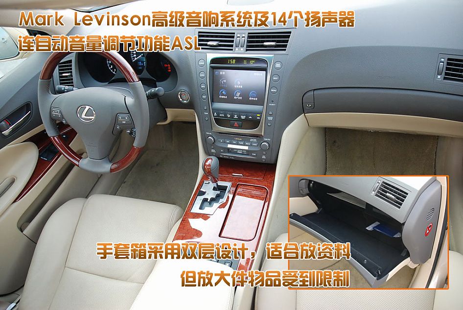 雷克萨斯GS460图解