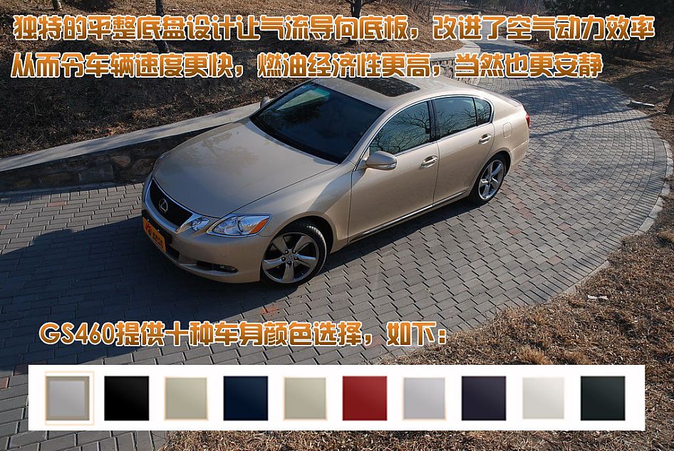 雷克萨斯GS460图解