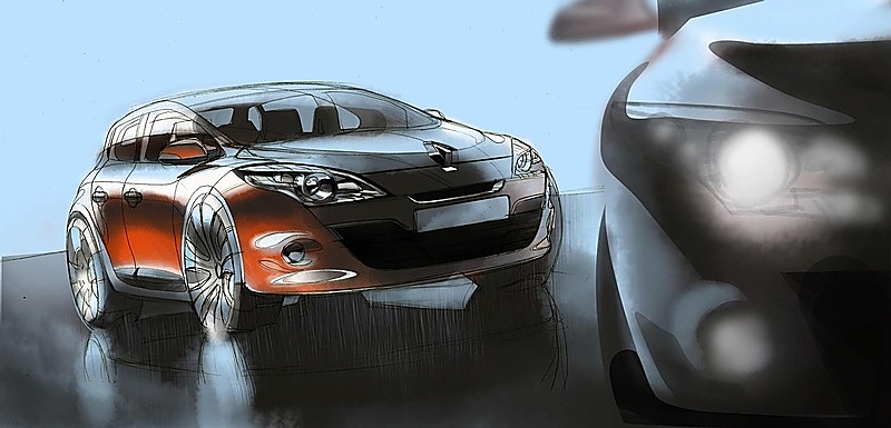 2009款雷诺梅甘娜外观资料图