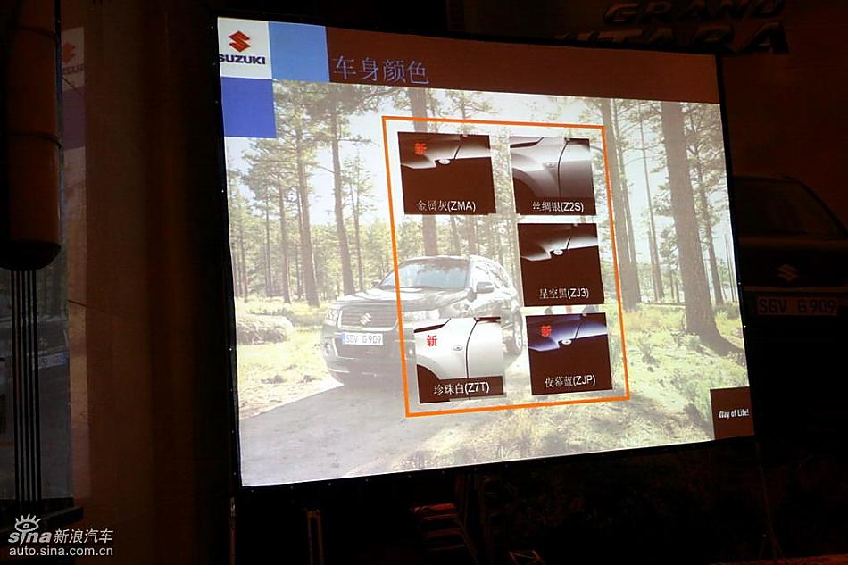 新超级维特拉上市现场