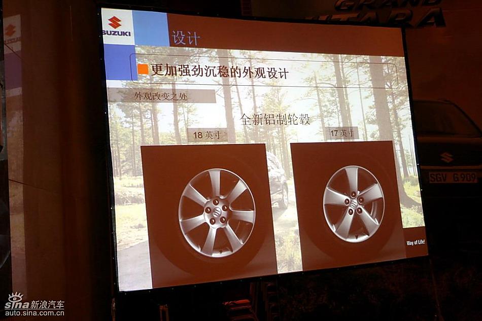 新超级维特拉上市现场