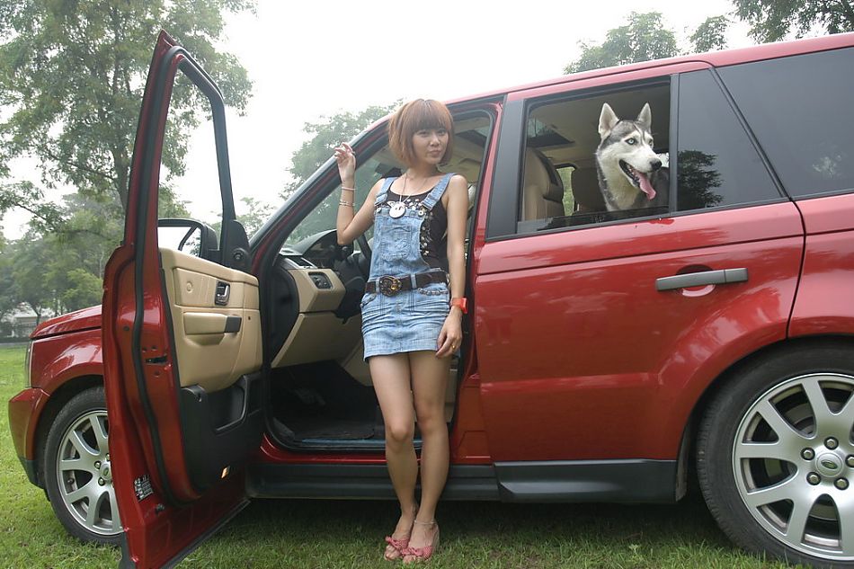 路虎揽胜运动版野趣越野