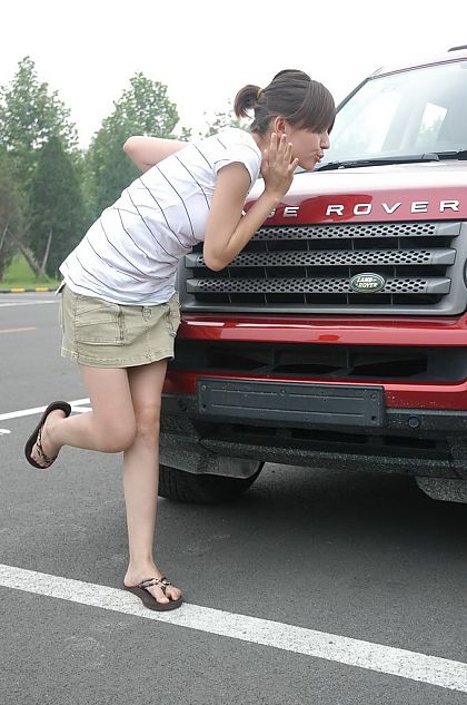 路虎揽胜运动版野趣越野