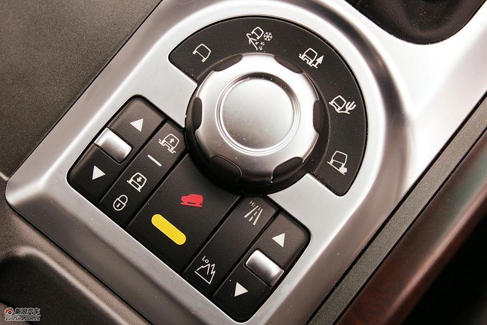 路虎揽胜内饰实拍