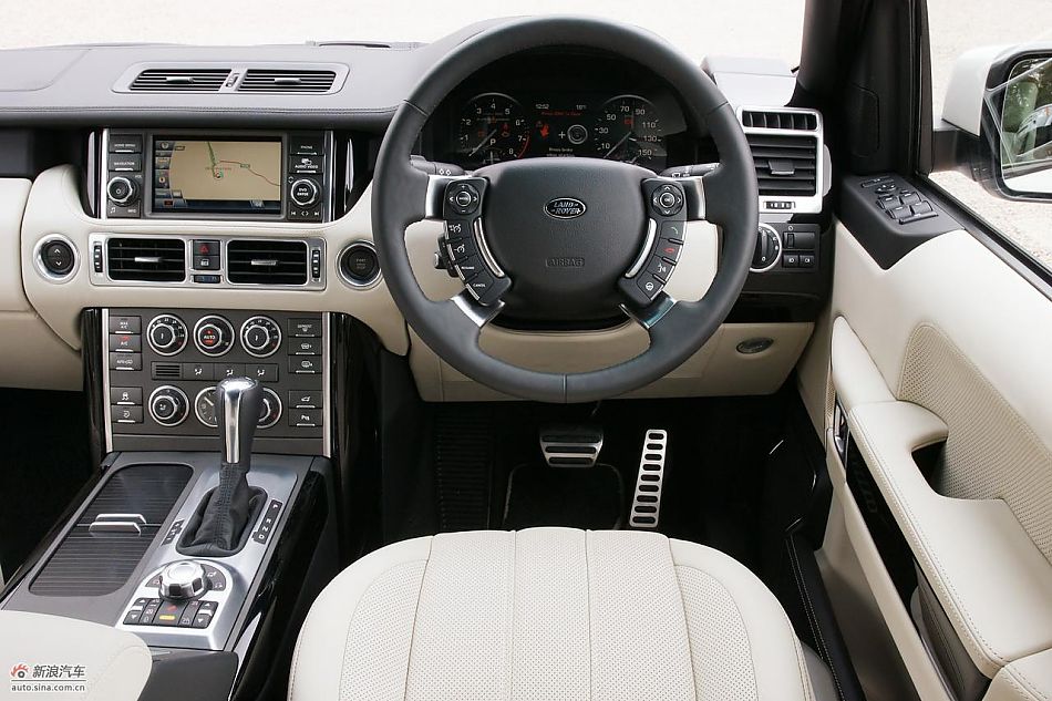 路虎揽胜内饰实拍