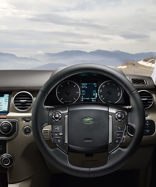 路虎第四代“发现”内饰资料图