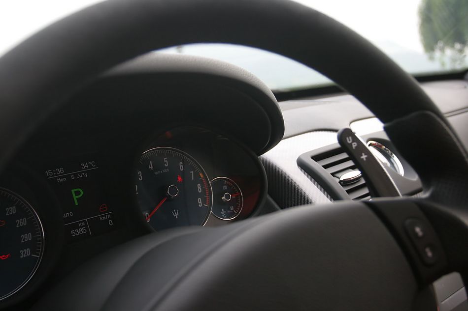 玛莎拉蒂总裁GT运动版内饰及细节