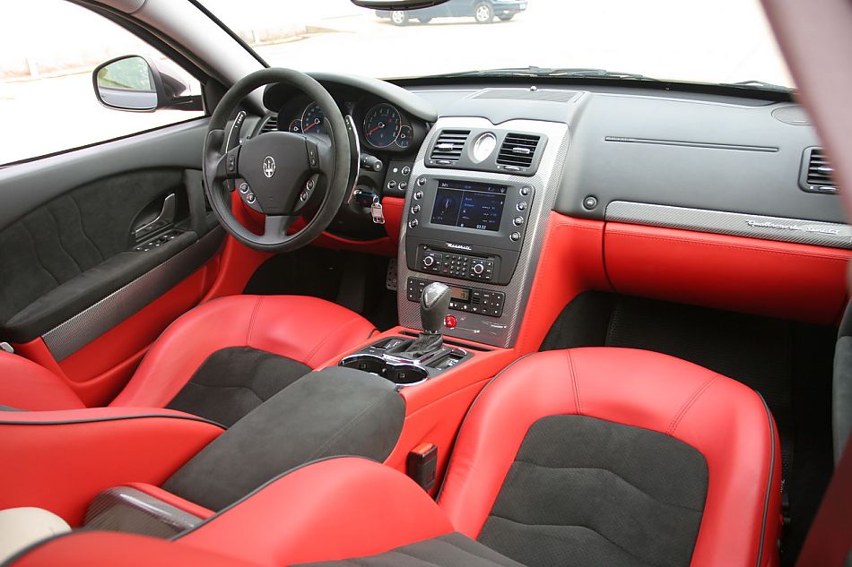 玛莎拉蒂总裁GT运动版内饰及细节
