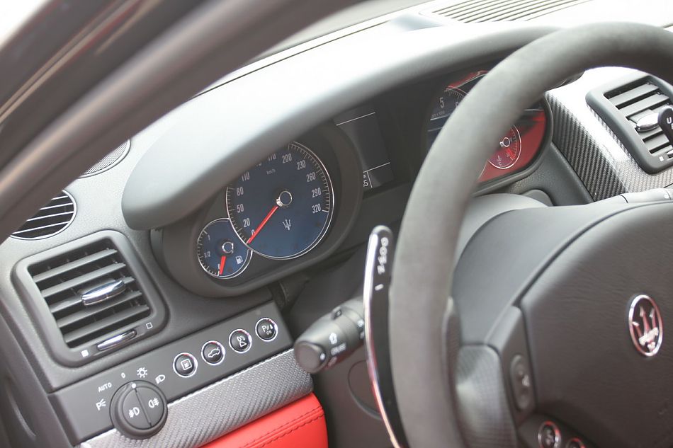 玛莎拉蒂总裁GT运动版内饰及细节