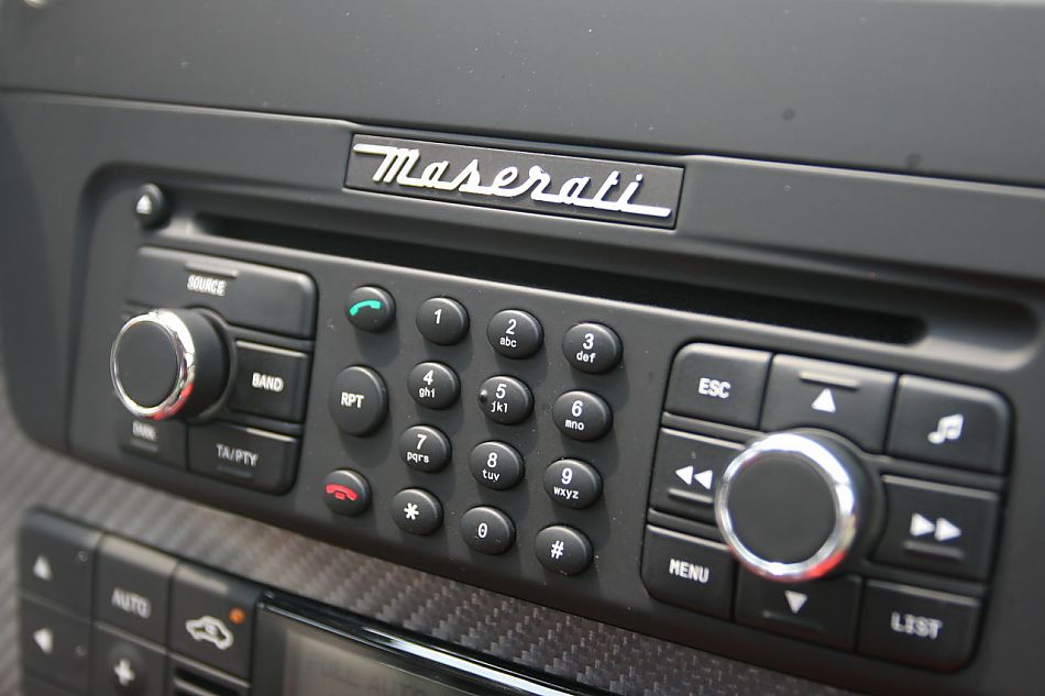 玛莎拉蒂总裁GT运动版内饰及细节