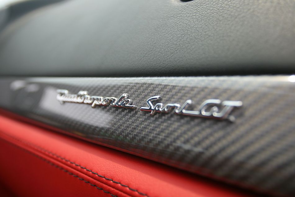 玛莎拉蒂总裁GT运动版内饰及细节