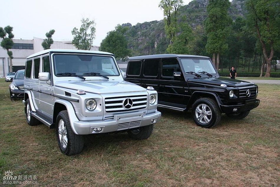 奔驰G500外观及细节