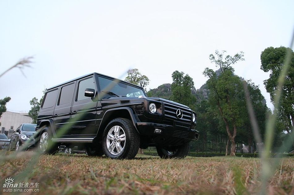 奔驰G500外观及细节