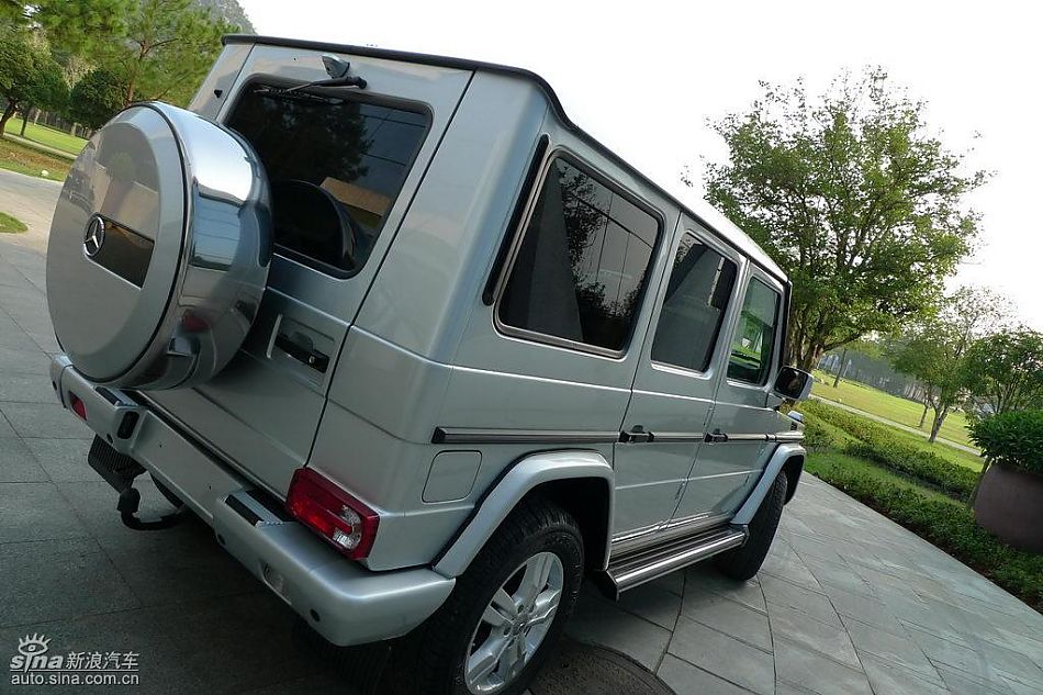 奔驰G500外观及细节