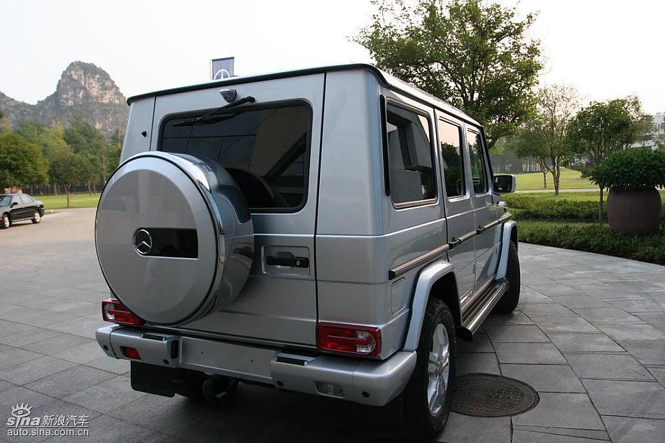 奔驰G500外观及细节