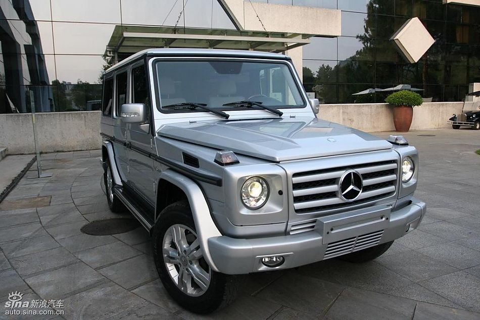 奔驰G500外观及细节