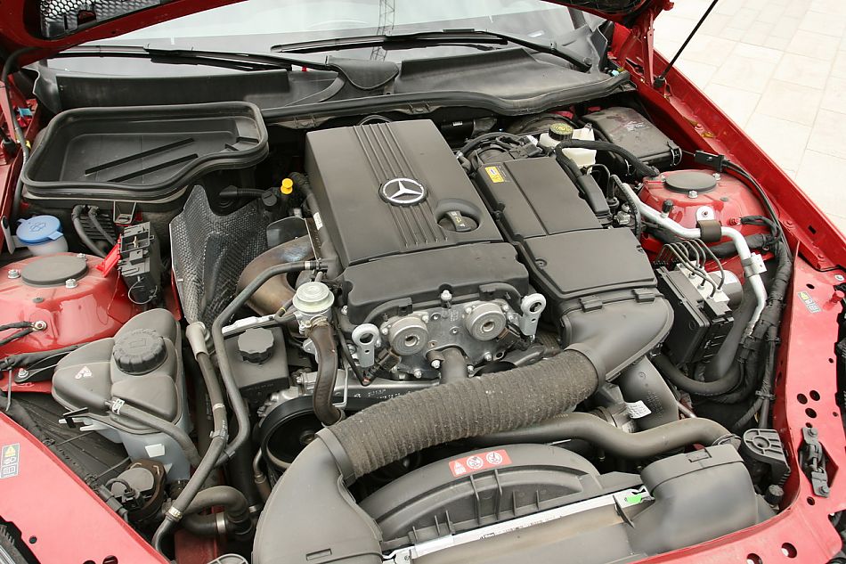 梅赛德斯-奔驰SLK200引擎图片