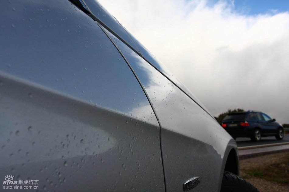 奔驰新E级试驾实拍图外观