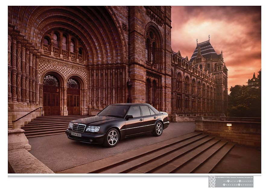 奔驰E级车精彩壁纸欣赏