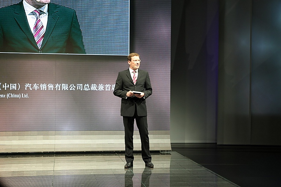 奔驰中国区总裁 Klaus Maier 麦尔斯先生