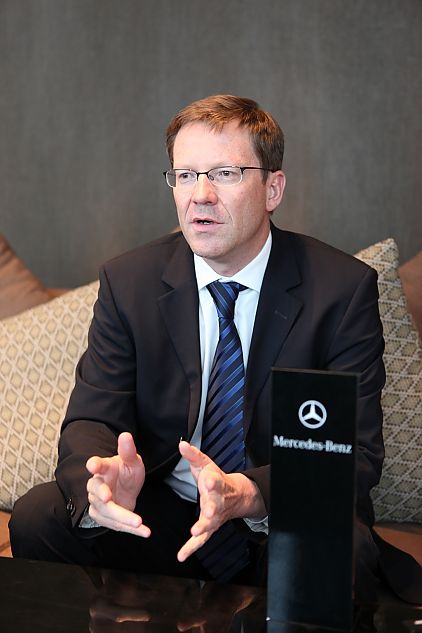 奔驰中国区总裁 Klaus Maier 麦尔斯先生