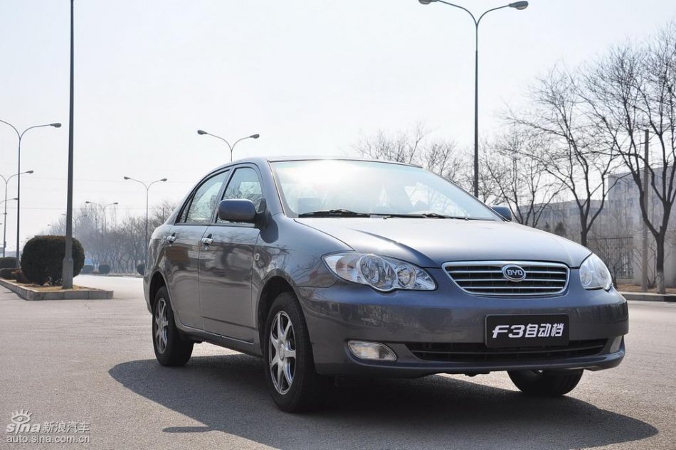 新浪试驾比亚迪F3自动挡