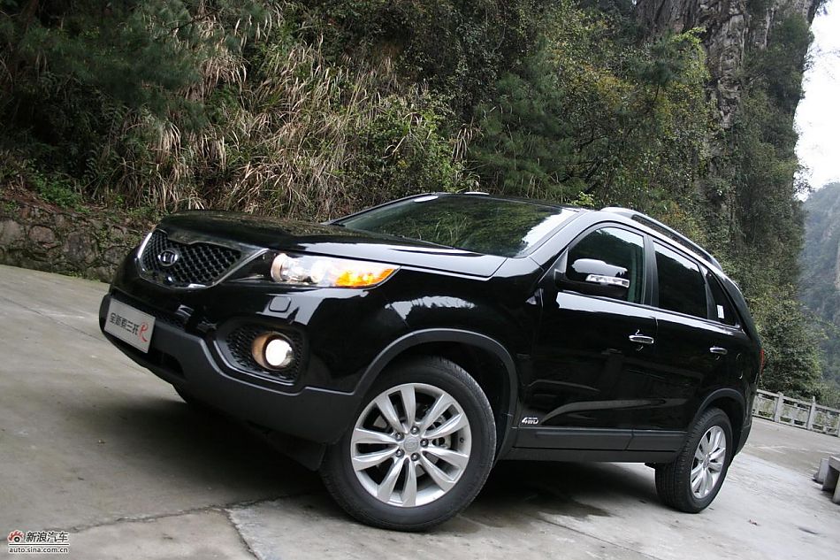 柴油版索兰托试车-外观