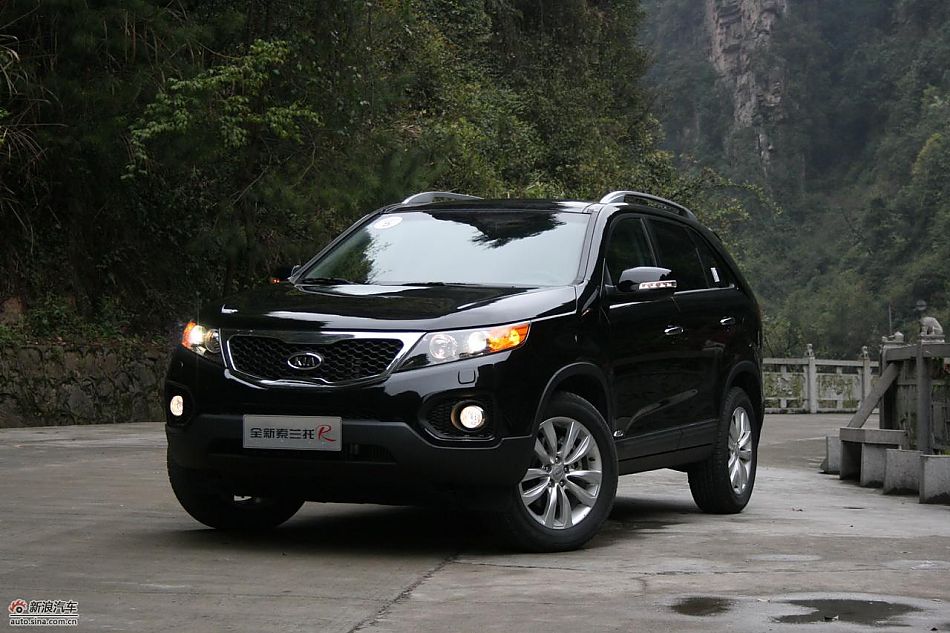 柴油版索兰托试车-外观