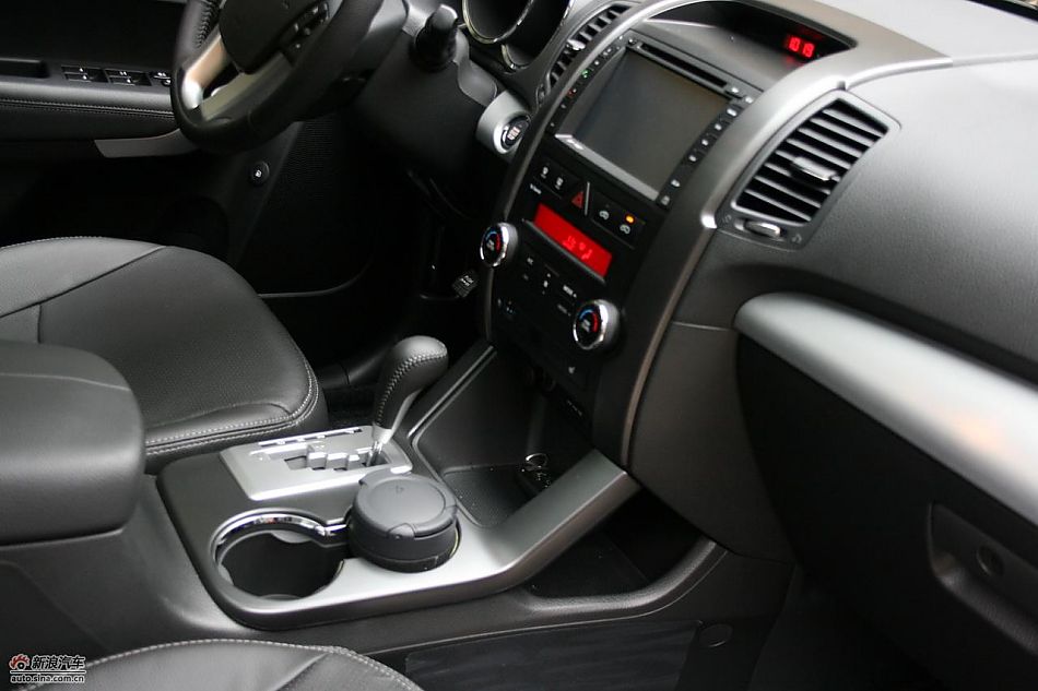 柴油版索兰托试车-内饰