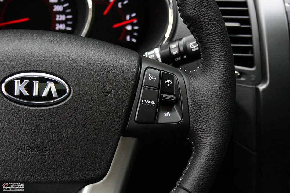 柴油版索兰托试车-内饰