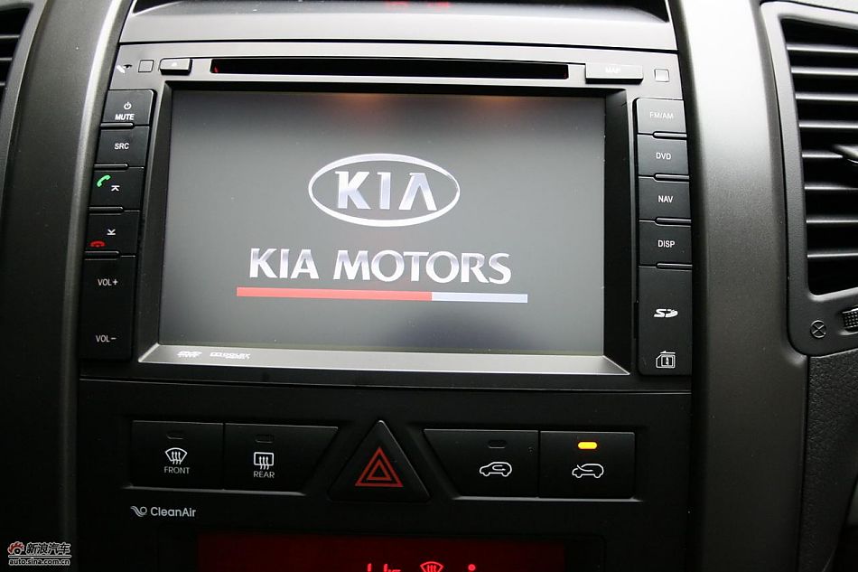 柴油版索兰托试车-内饰