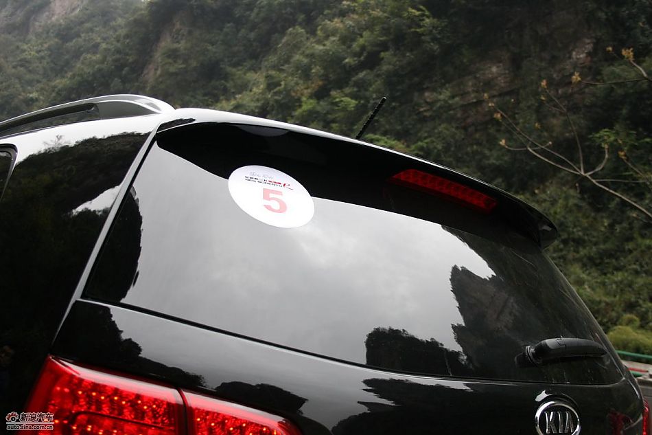 柴油版索兰托试车-内饰