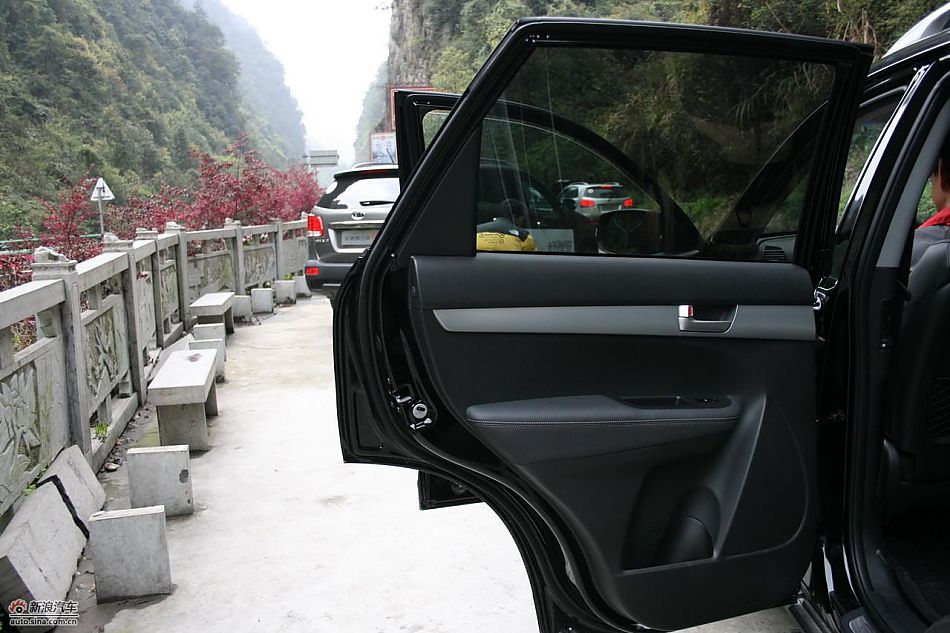 柴油版索兰托试车-内饰