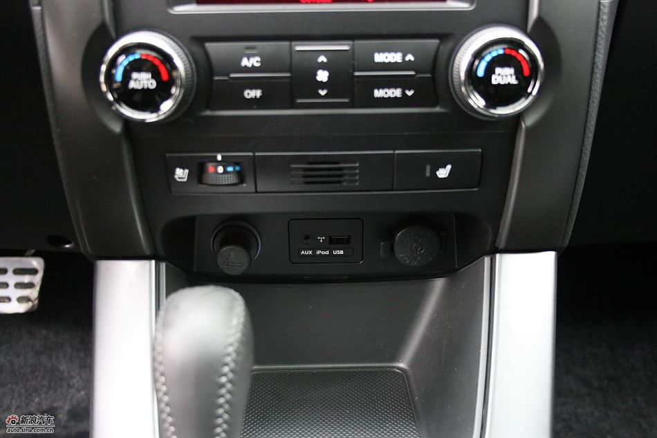 柴油版索兰托试车-内饰