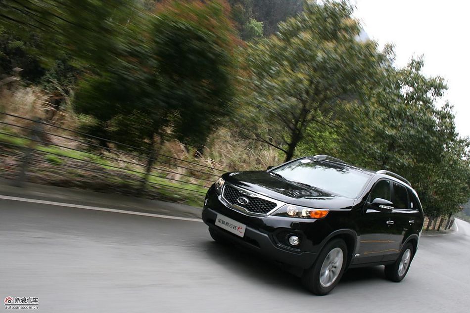 柴油版索兰托试车-动态