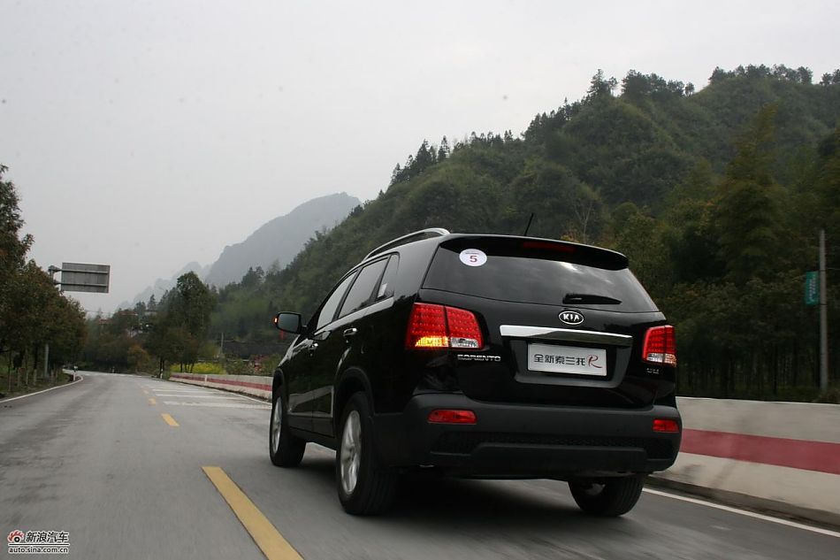 柴油版索兰托试车-动态