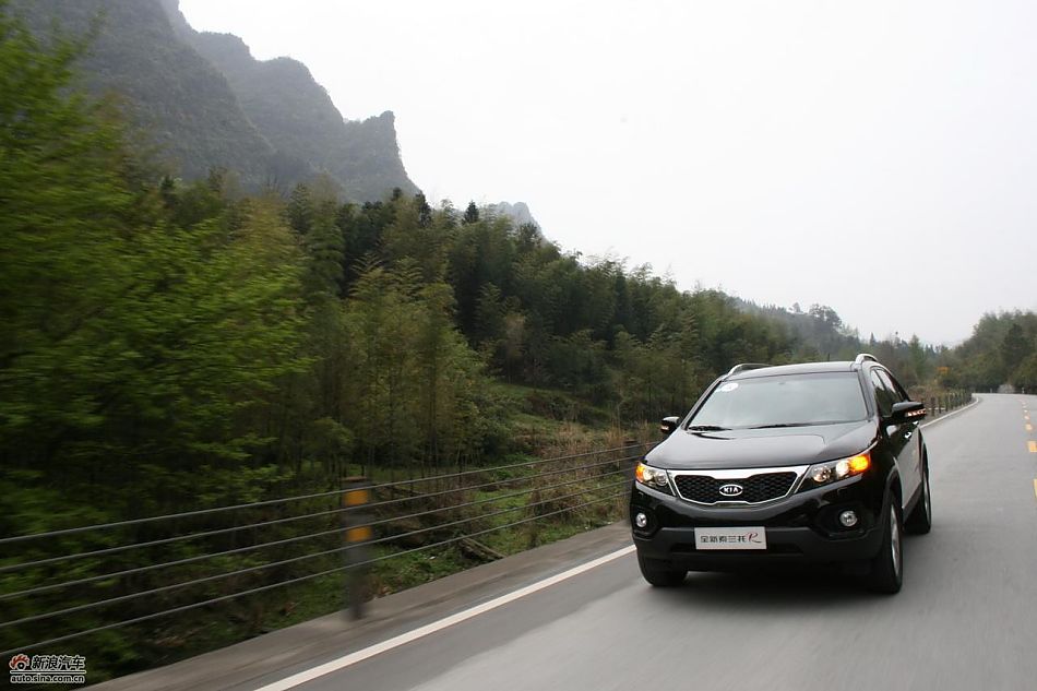 柴油版索兰托试车-动态