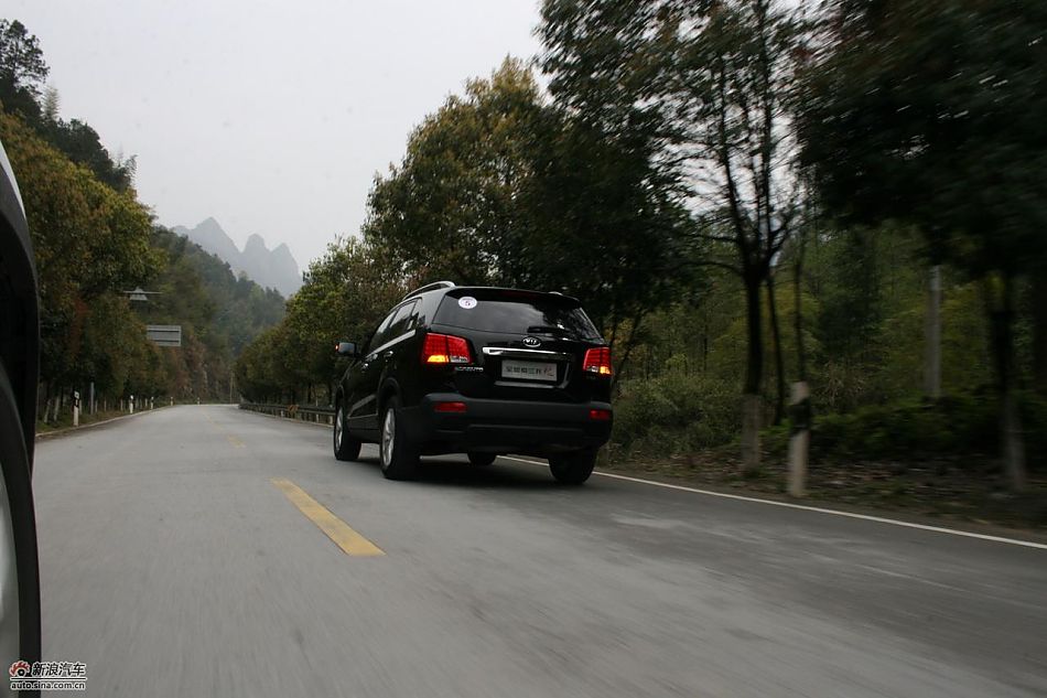 柴油版索兰托试车-动态