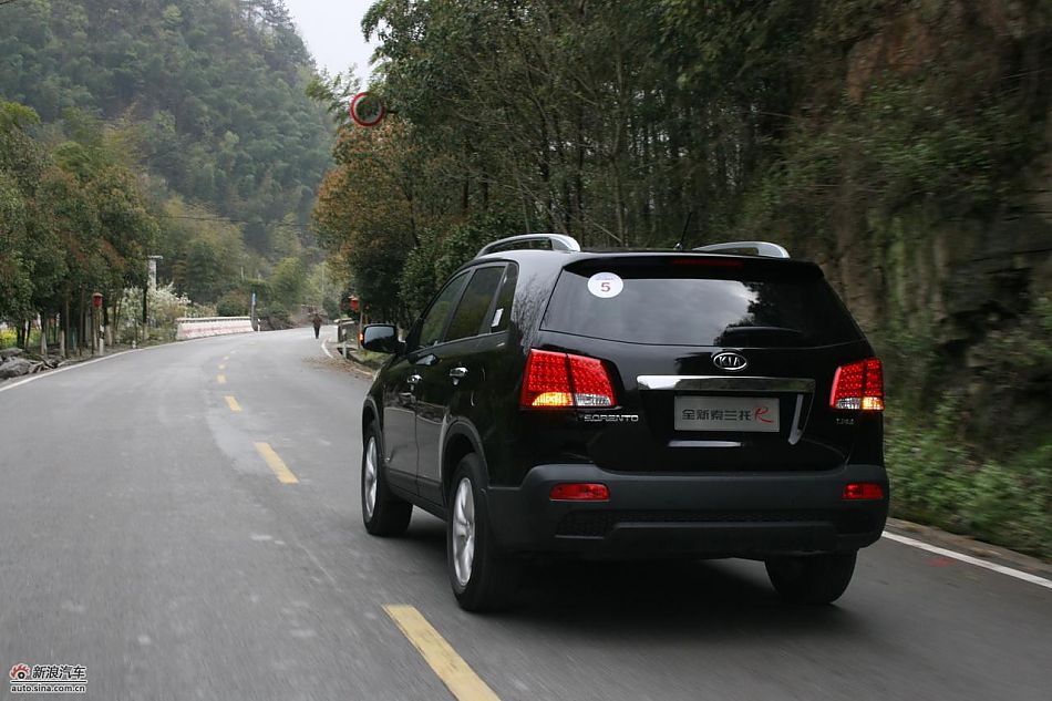 柴油版索兰托试车-动态
