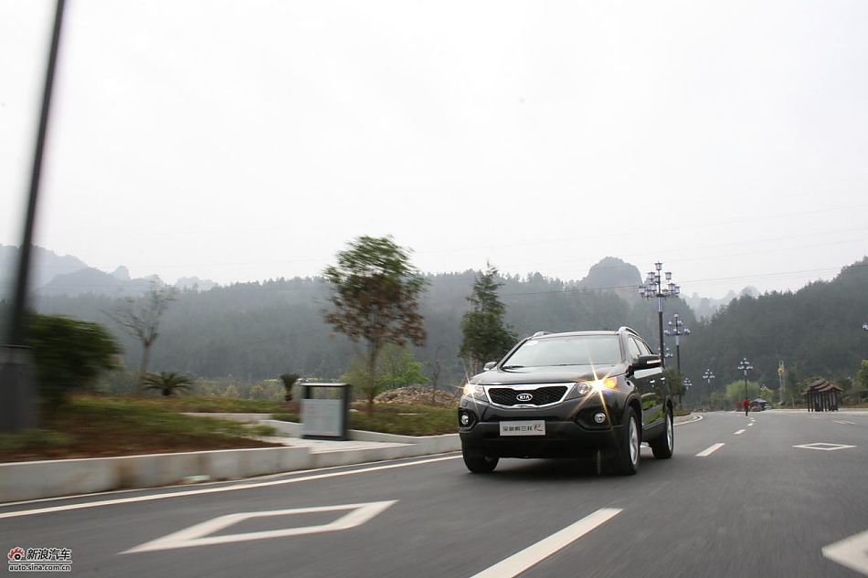 柴油版索兰托试车-动态