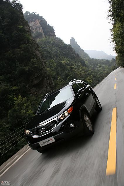 柴油版索兰托试车-动态