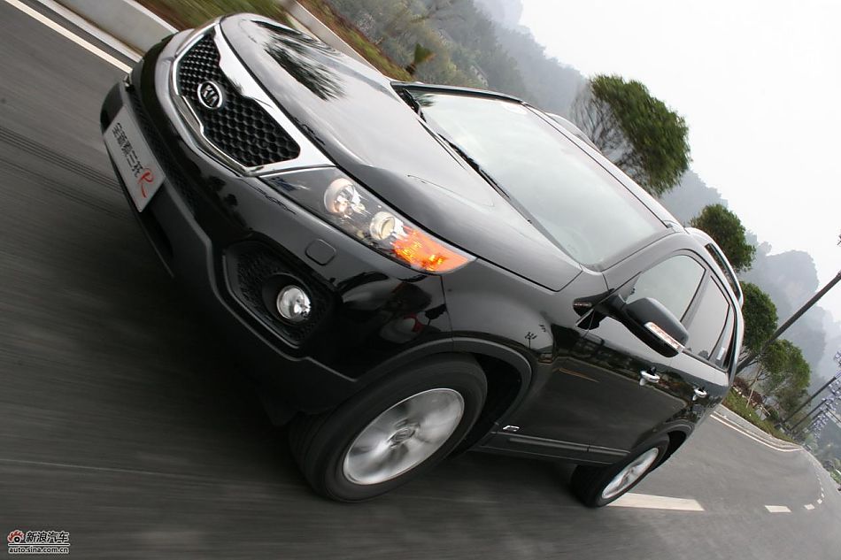 柴油版索兰托试车-动态