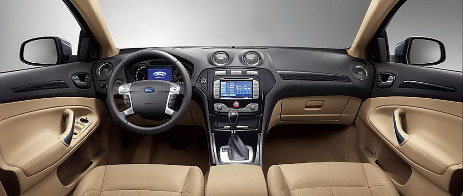 图为蒙迪欧-致胜内饰及细节