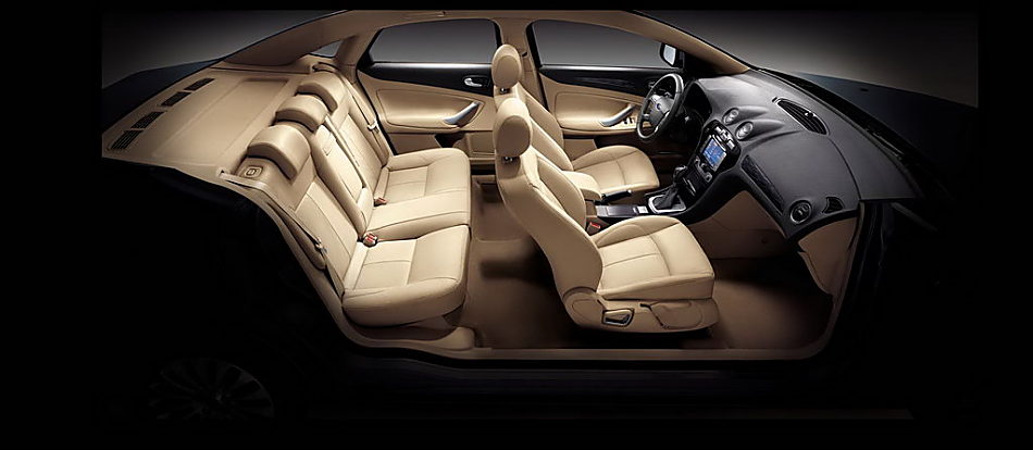 图为蒙迪欧-致胜内饰及细节