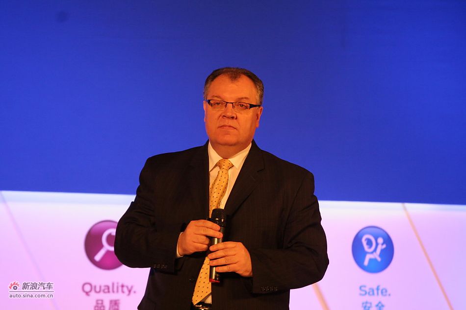 长安福特马自达汽车有限公司总裁 马瑞麟