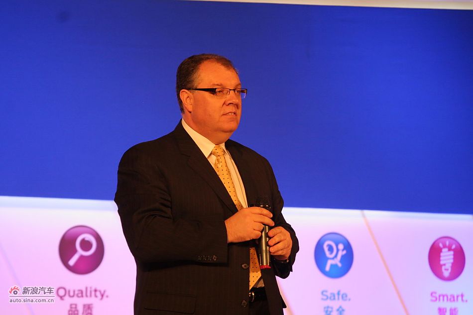 长安福特马自达汽车有限公司总裁 马瑞麟