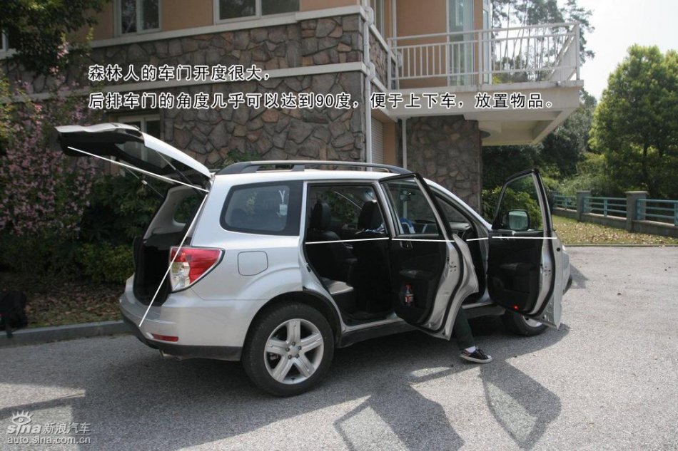 斯巴鲁森林人2.5XS图解