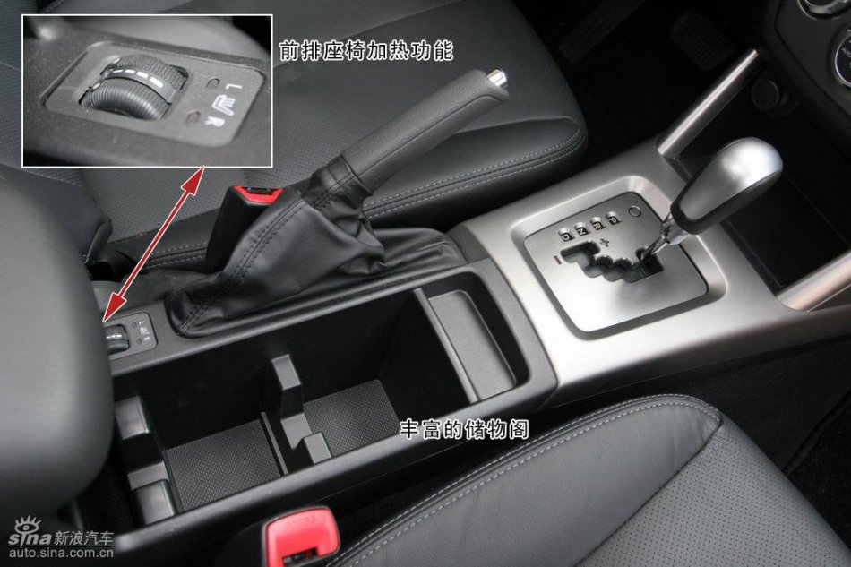 斯巴鲁森林人2.5XS图解