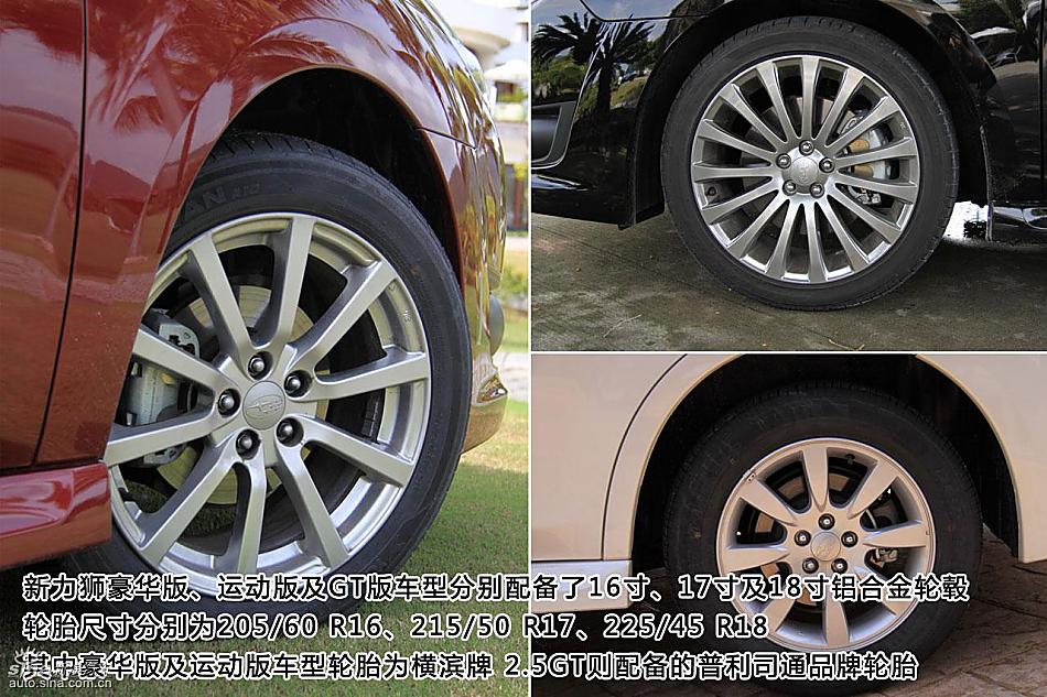 图片详解斯巴鲁新力狮外观