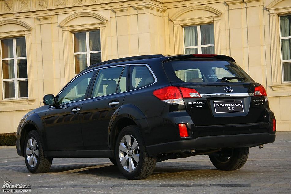 斯巴鲁新傲虎外观实拍